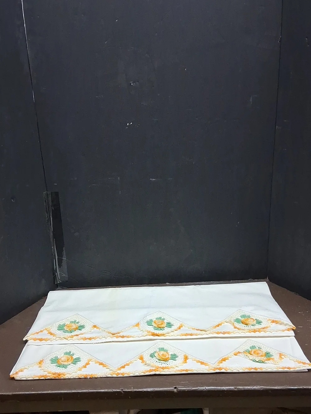 Vintage pillowcase set